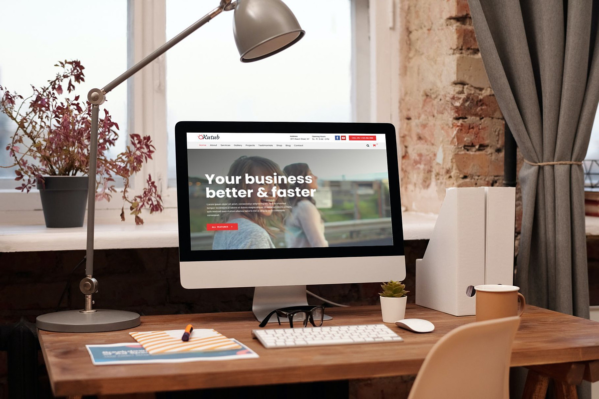 Responsive Multi-Purpose WordPress Theme - Kutub Pro preview 4