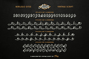 Herilego Sites Typeface, a Script Font by alit design (Thumbnail 8 of 17)