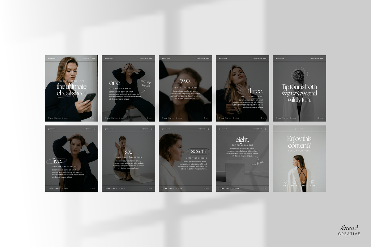 Canva Social Media Template - Course, a Social Media Template by Knead Creative (Photo 4 of 7)