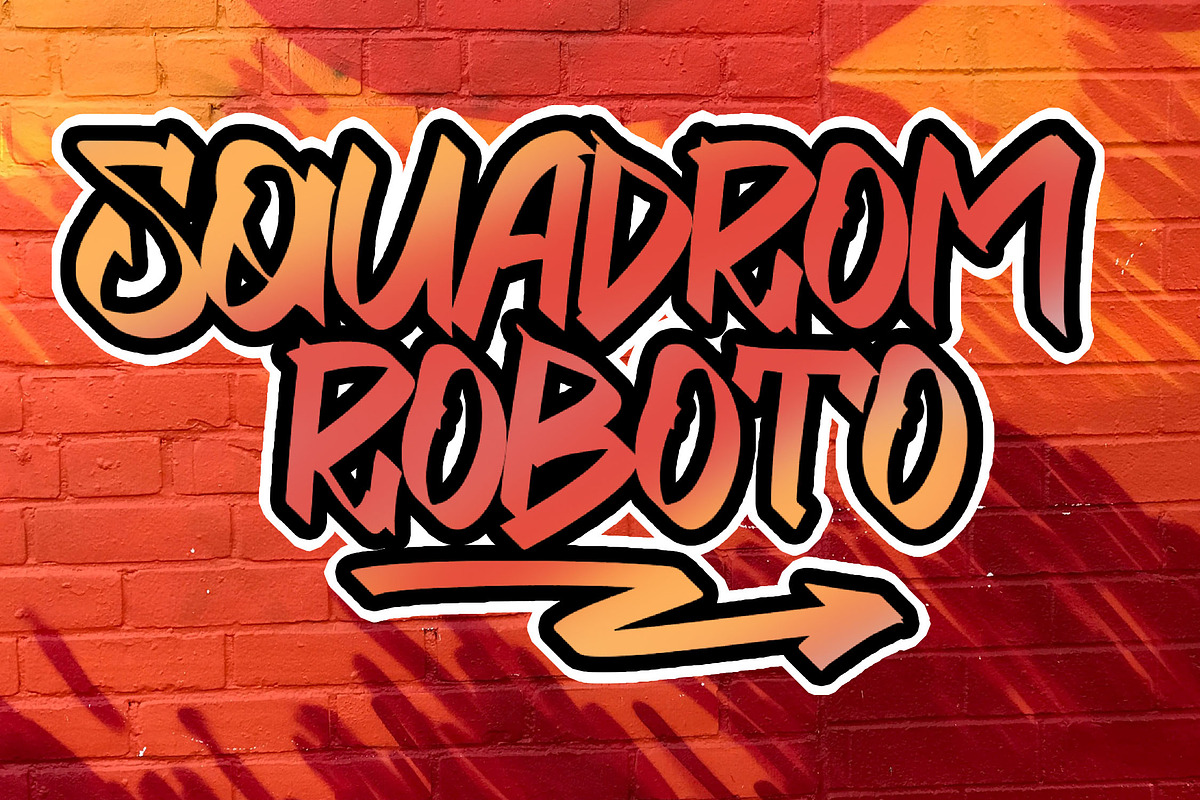 QUICKER Bold Brush Font, a Handwritten Font by NTC Graphic (Photo 2 of 8)