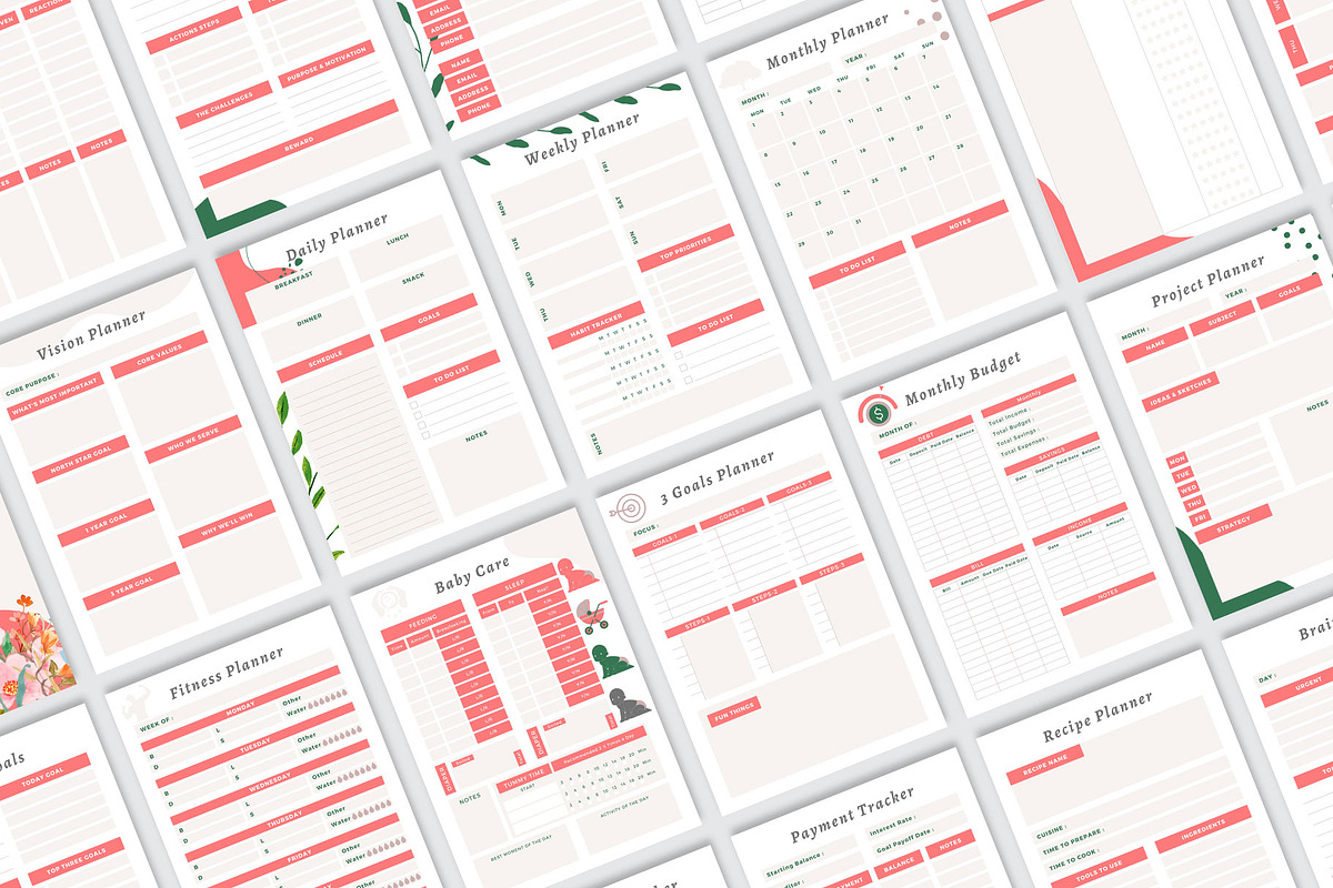 Ultimate Canva Planner, a Stationery Template by MNT-Creator (Photo 2 of 11)