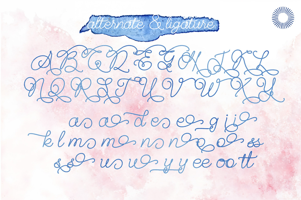 Arieletta - Monoline Script, a Script Font by Setara Langit CreativeStd (Photo 7 of 8)