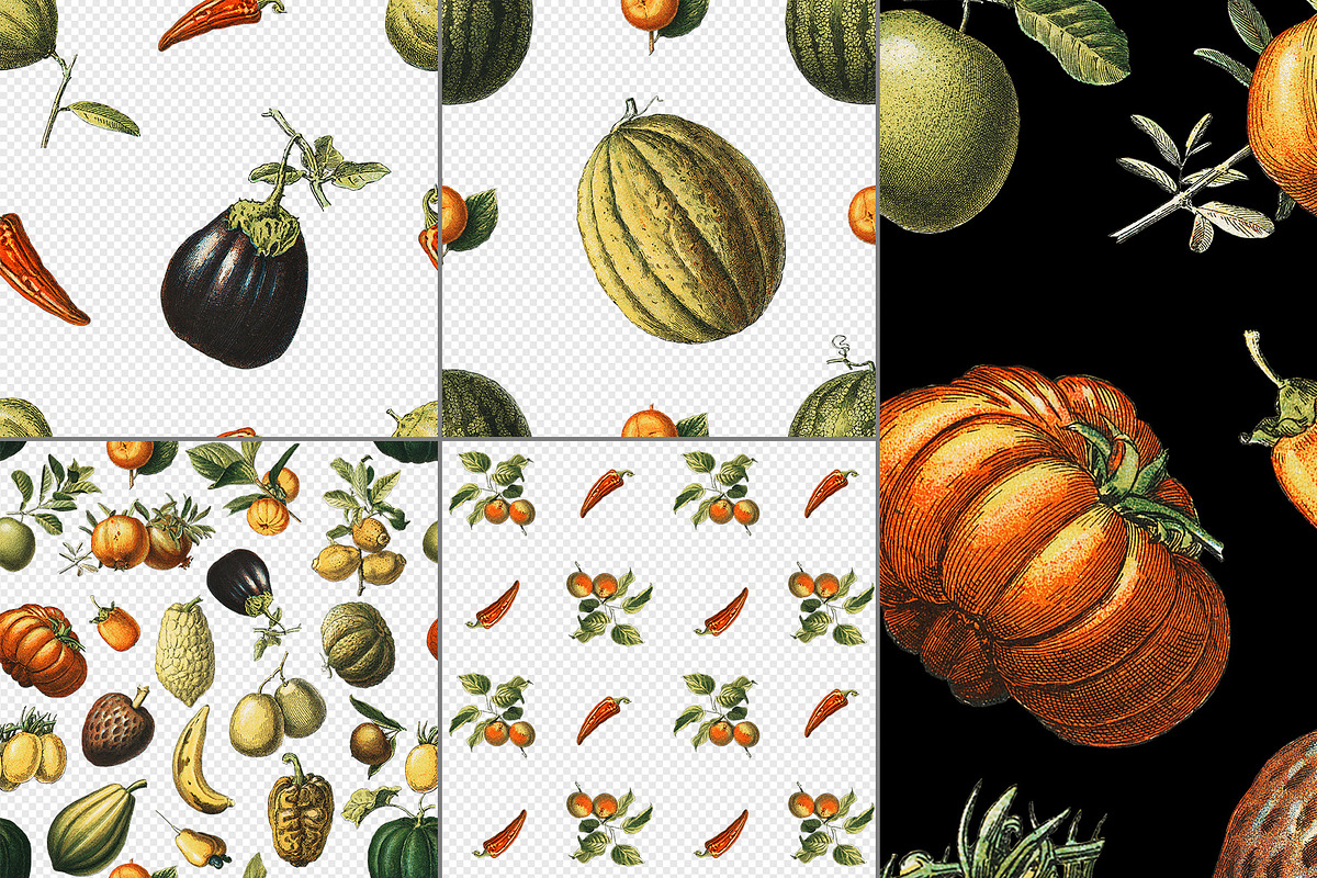 10 Retro Seamless Pattern Collection, a Pattern Graphic by Illusiongraphic (Photo 3 of 7)