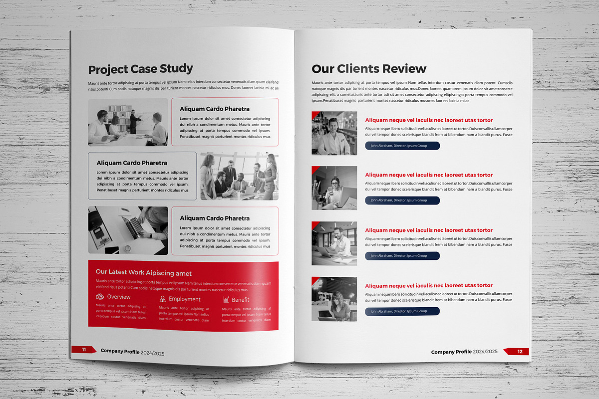 Company Profile Template V9, a Brochure Template by JanySultana (Photo 7 of 14)