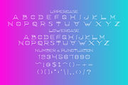 Moctra Electro Font, a Font by PutraCetol Studio (Thumbnail 5 of 6)