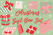 Christmas Gift Box Collection, an Object Illustration by OREHOVKA (Thumbnail 1 of 3)