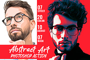 Abstract Art Photoshop Action, an Action Add-On by MRI STUDIO (Thumbnail 1 of 11)