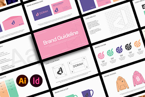 DORAH | Brand Guidelines Template