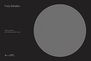 10 Dotted Vector Spirals, an Object Graphic by Trym (Thumbnail 5 of 5)