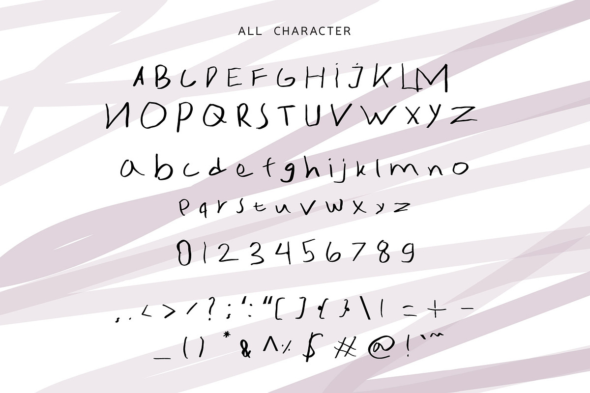 Childstype - Cute Handwritten, a Handwritten Font by Lemon Studio Type (Photo 4 of 6)