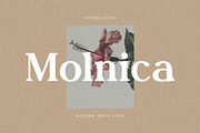 Molnica – Stylish Modern Serif Font, a Serif Font by BrandSemut (Thumbnail 1 of 8)