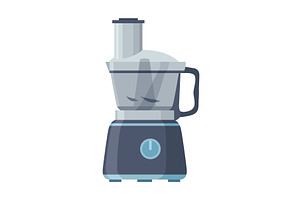 Small grayblue kitchen blender, an Object Illustration by the8monkey