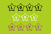 SUPER STAR, a Symbol Font by Fourteen Letter (Thumbnail 3 of 10)
