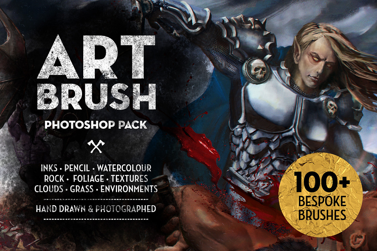 Matt's Photoshop Art Brush Set, a Brush Add-On by Matt Heath (Photo 1 of 5)