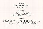 COSMIC SANDS - Handwritten Font!, a Handwritten Font by Artflorara (Thumbnail 11 of 12)