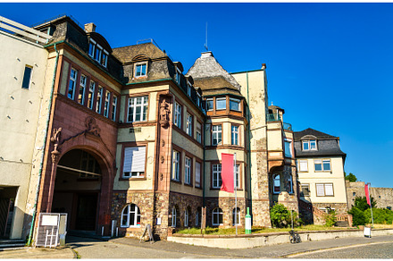 Architecture of Ruedesheim am Rhein, an Architecture Photo by Leonid Andronov
