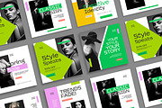Modern Social Media Post Template, a Social Media Template by MightyDesign (Thumbnail 1 of 8)