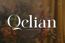Qelian Modern Ligature Serif Font