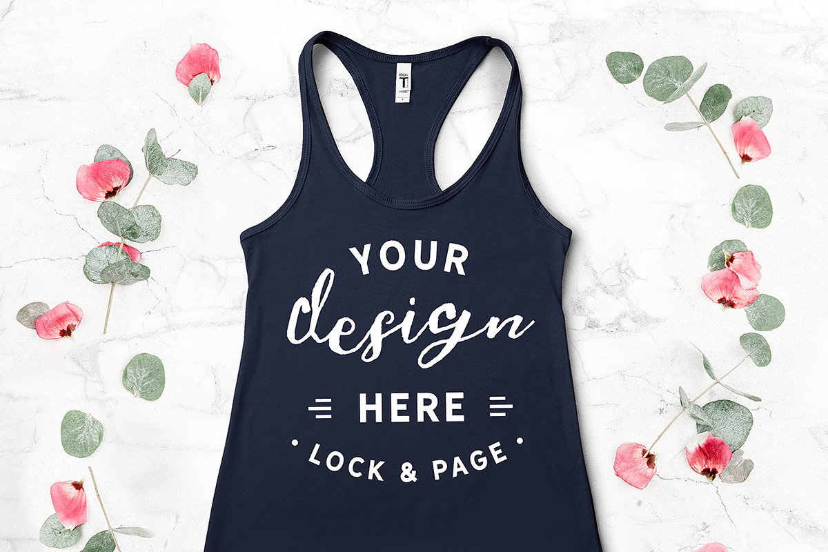 Next Level 1533 Tank Mockup Bundle, a Shirt Mockup by lock and page (Photo 23 of 35)