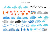 I Believe I Can Fly. Gouache Set., a Transportation Illustration by Annakniaz (Thumbnail 3 of 11)