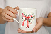 Christmas Decorative Bows Clipart, a Decorative Illustration by Vasmila (Thumbnail 4 of 6)