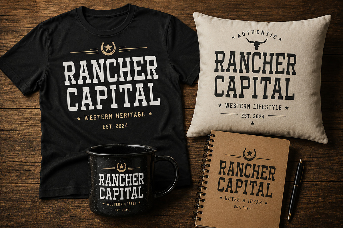 Rancher Capital, a Slab Serif Font by Wow Magic (Photo 5 of 5)