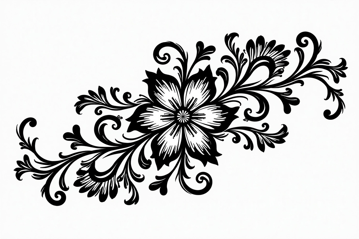 Decorative Floral Vector Bundle, an Illustration by hafijul (Photo 7 of 21)