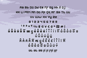 Poxast Font 3D Pixel