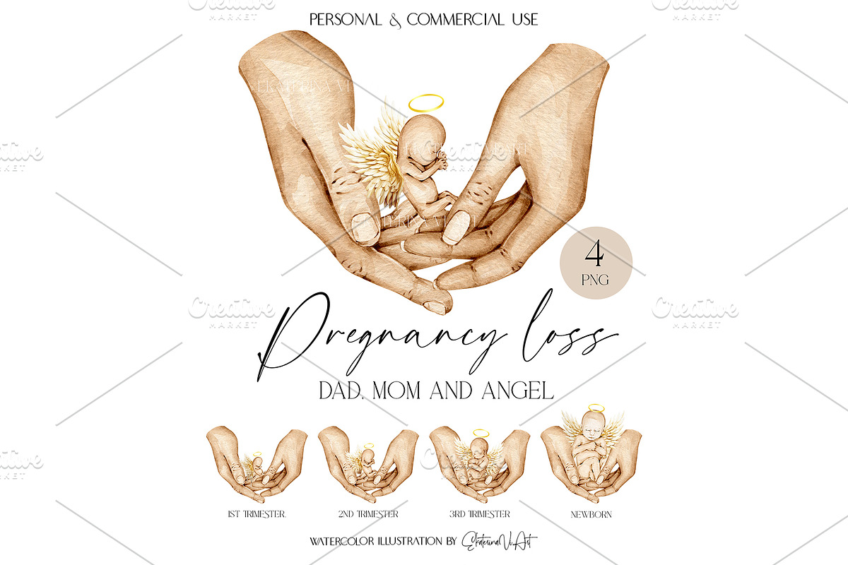 Loss Pregnancy 1-3rd trimester Lost, an Illustration by EkaterinaViArt (Photo 1 of 7)