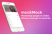 mockMock Photoshop Plugin, an iPhone Mockup by wuwacorp (Thumbnail 2 of 5)