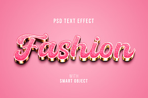 Fashion Text Effect