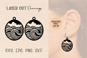 Custom Earrings Laser Cut SVG Bundle, an Object Graphic by jannatulpakhi (Thumbnail 3 of 6)