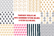 Hand Drawn Christmas Patterns III, a Pattern Graphic by Sinziana Romanescu (Thumbnail 3 of 4)