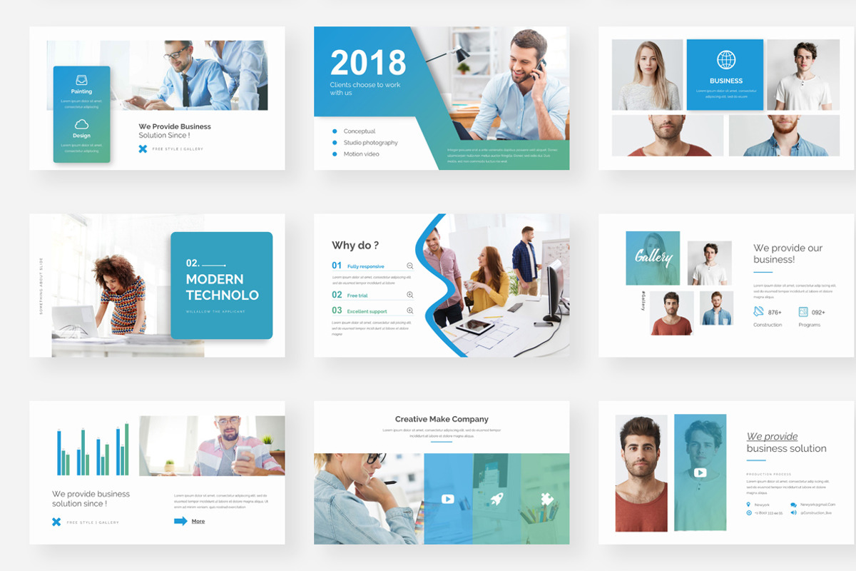 Engine Marketing Powerpoint Template, a Presentation Template by One ...