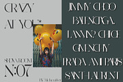 ACHOSMON | Modern Branding Typeface, a Serif Font by MchCrafter (Thumbnail 2 of 7)