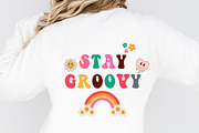 Crow and ghost - Groovy font, a Handwritten Font by Sk designs (Thumbnail 4 of 8)
