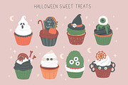 Sweet Halloween Graphic Illustration, a Food Illustration by CreativeChristiana (Thumbnail 4 of 13)