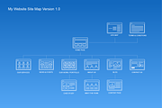 Website Site Map Kit, a Product Mockup by PitchStock (Thumbnail 5 of 5)