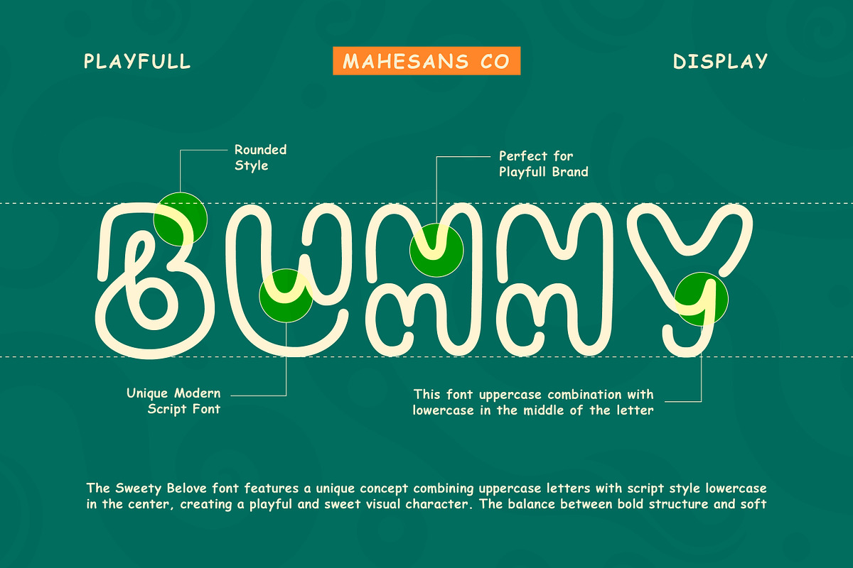 Sweet Belove – Playful Handwritten, a Handwritten Font by Mahesans Co (Photo 7 of 10)