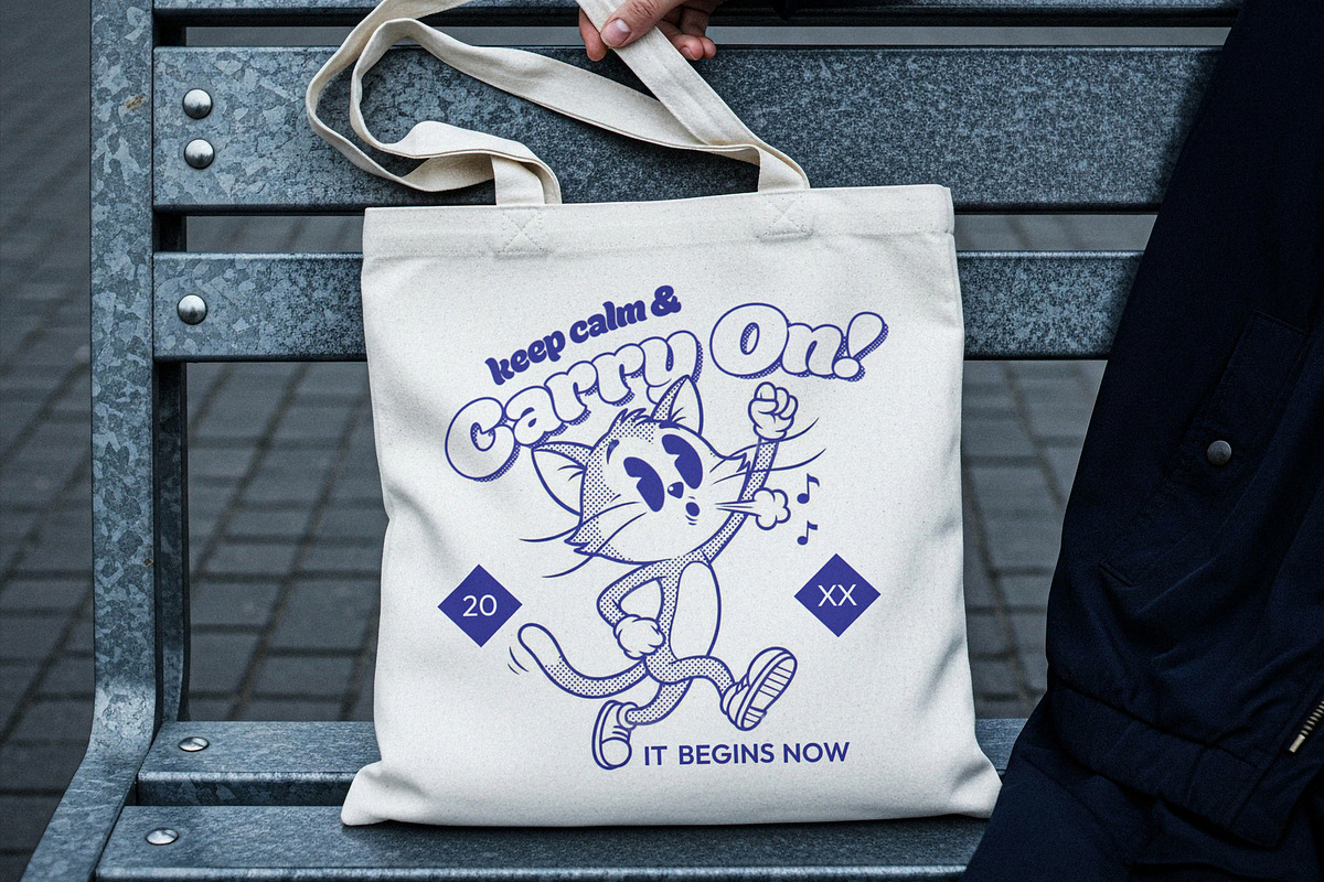 Fabric Tote Bag Mockup, a Product Mockup by Designer Dude