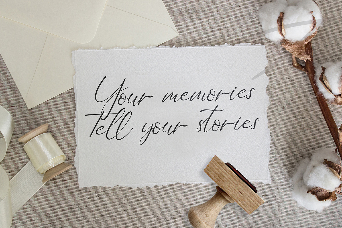 Bellamy Signature - Handwritten Font, a Script Font by StringLabs (Photo 7 of 13)