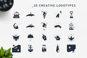 Double Exposure. 20 Creative Logos, a Branding & Logo Template by Cosmic Store (Thumbnail 4 of 11)