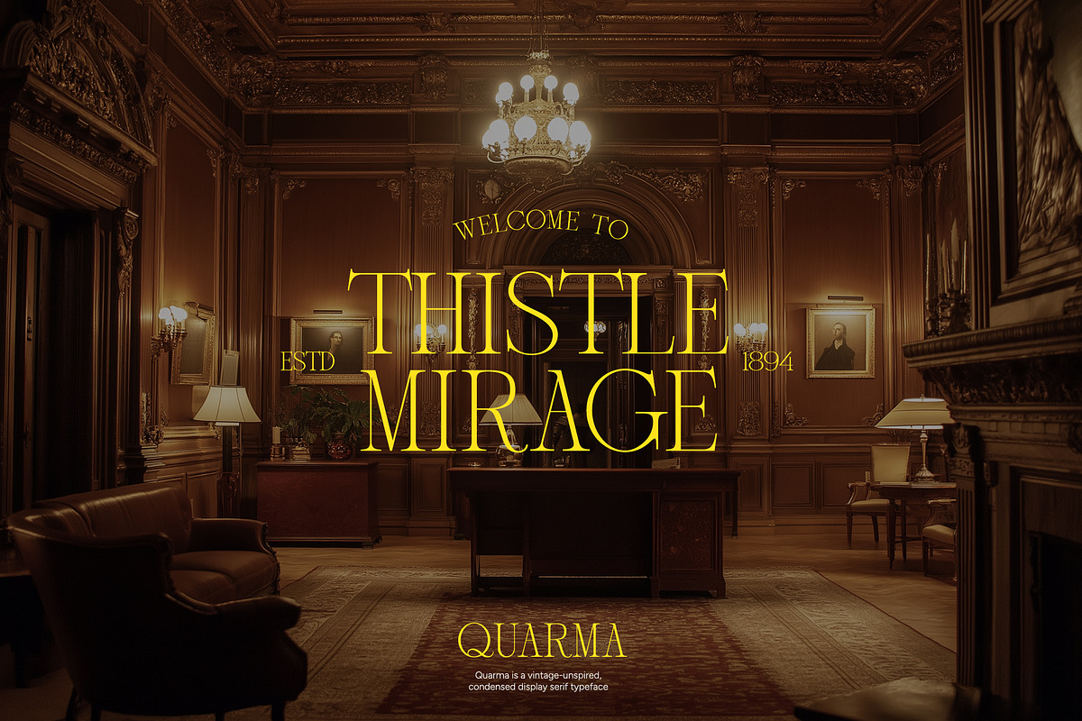 Quarma – Elegant Classy Serif, a Serif Font by Wildfield Studio (Photo 6 of 15)