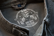 Skull Cowboy Retro Badge, a Branding & Logo Template by Agor2012 shop (Thumbnail 5 of 7)