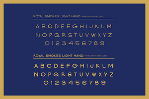 Royal Smokes Font Family