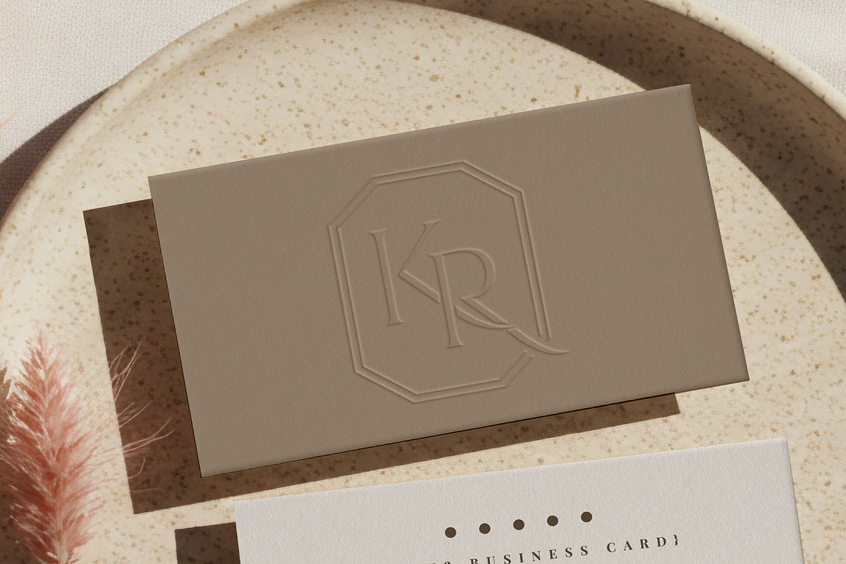 Aesthetic Business Card Mockup PSD, a Mockup by Julia Anderi - Studio (Photo 2 of 3)