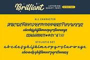 Brilliant | Lettering Script Font, a Script Font by HanzelSpace Studio (Thumbnail 10 of 10)
