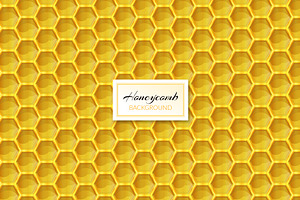Honeycomb Pattern Background
