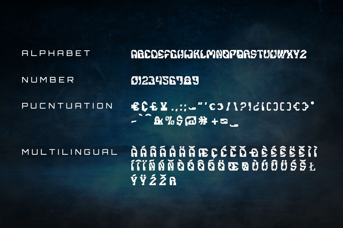 Wantech - Modern Tech Font, a Sans Serif Font by Dhabee (Photo 4 of 5)