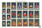 Christmas Tarot Cards PNG, a Decorative Illustration by Markicha Art (Thumbnail 4 of 6)